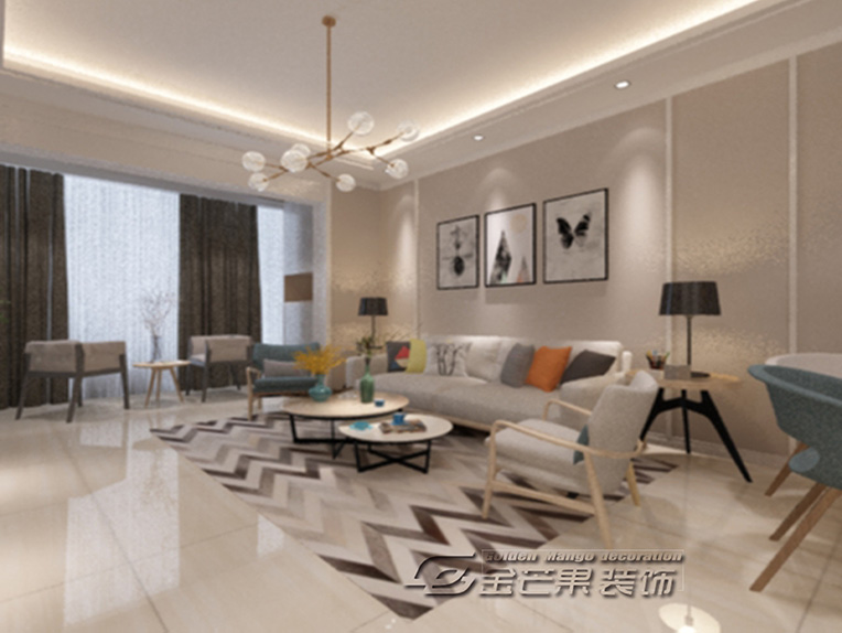 房容吉-中航城-北歐風格-97㎡