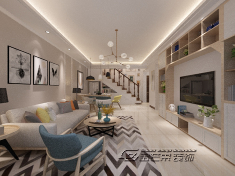 房容吉-中航城-北歐風格-97㎡